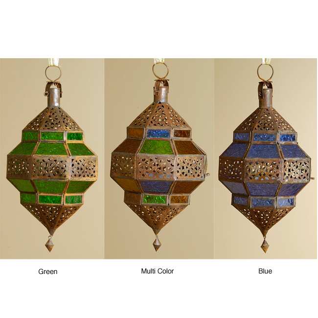 Small Moroccan Glass Lantern (Morocco)  