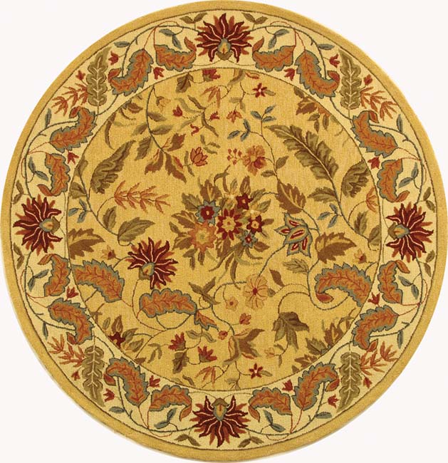 Floral Oval, Square, & Round Area Rugs from Buy Shaped