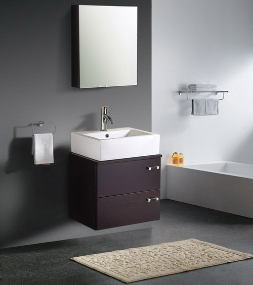 Vigo Calida Vanity Set with Medicine Cabinet  