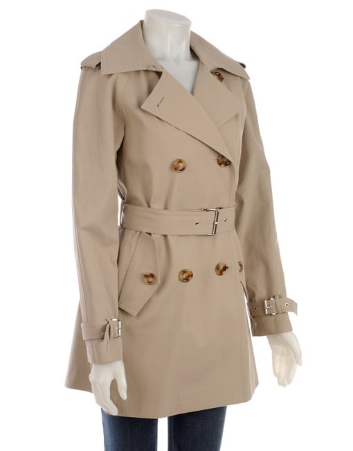 Shop Kors Michael Kors Women's Trench Coat with Epaulettes - Free ...