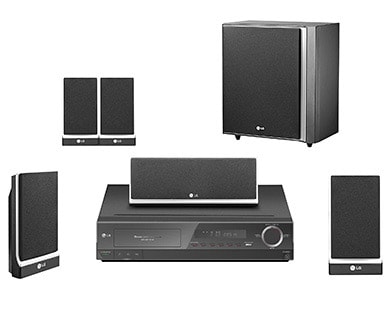 LG 1000 watt 5 disc Home Theater System (Refurbished)  