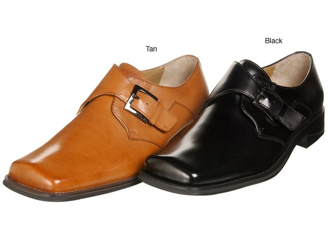 Zengara Men's Monk Strap Slip-on Shoes - Free Shipping On ...