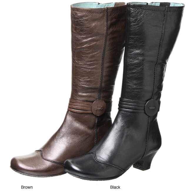 Biviel Womens Mid heel Boots  