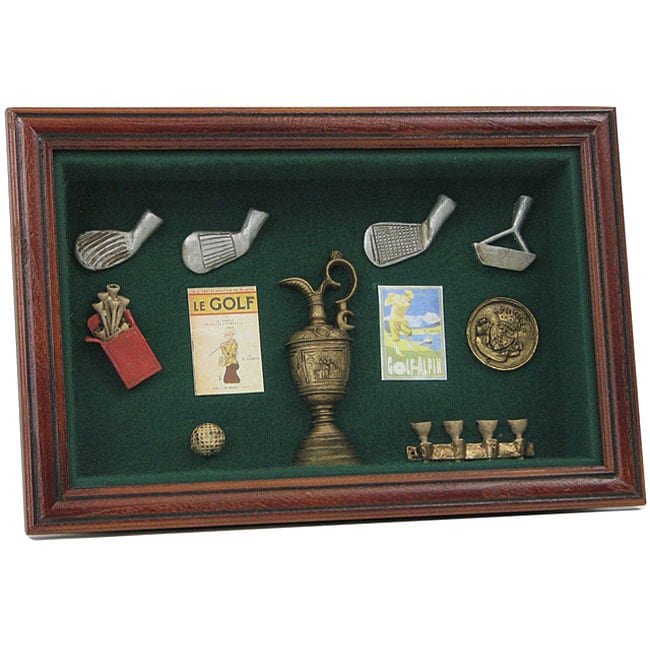 Golf Club Shadow Box Wall Display - Free Shipping On Orders Over $45 ...