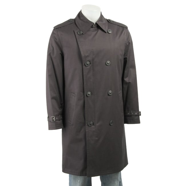 Joseph Abboud Mens Waterproof Trench Coat  