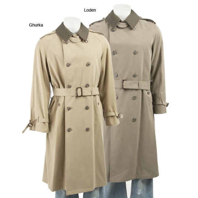 Joseph Abboud Mens Belted Trenchcoat  