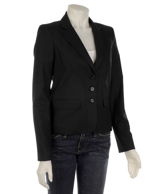 Laundry by Design Womens Navy Blazer  