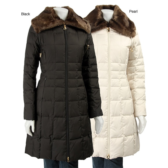 Laundry by Design Womens Quilted Coat  