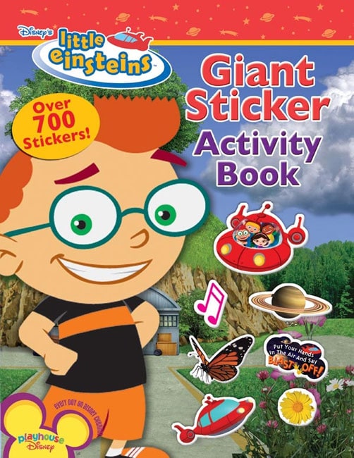 Shop Little Einsteins Giant Sticker Book Free Shipping On Orders Over