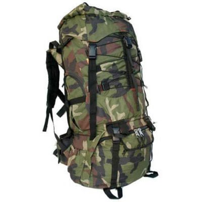 Alpine Trekking Camo Camping Backpack  