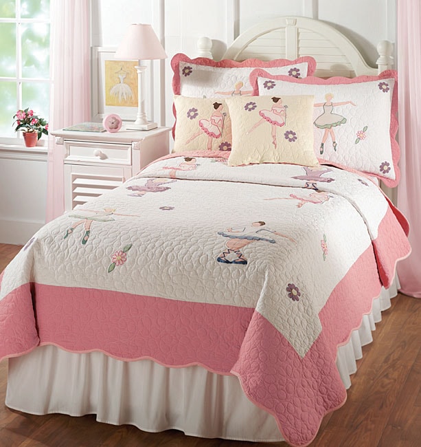 Ballerina Childrens Quilt Set  