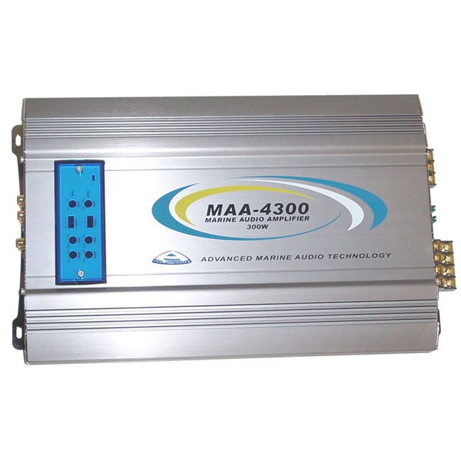 Access Technologies 300-watt 4-channel Outdoor Patio/Marine Audio Amplifier
