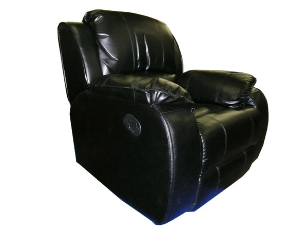 Leather Swivel Rocker/ Recliner  