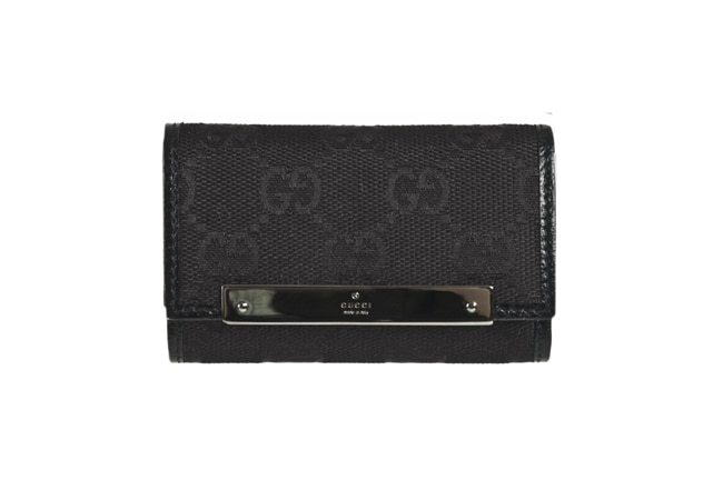 Gucci Women&#39;s Jacquard Logo Keychain Wallet - Free Shipping Today - www.bagssaleusa.com - 11240013