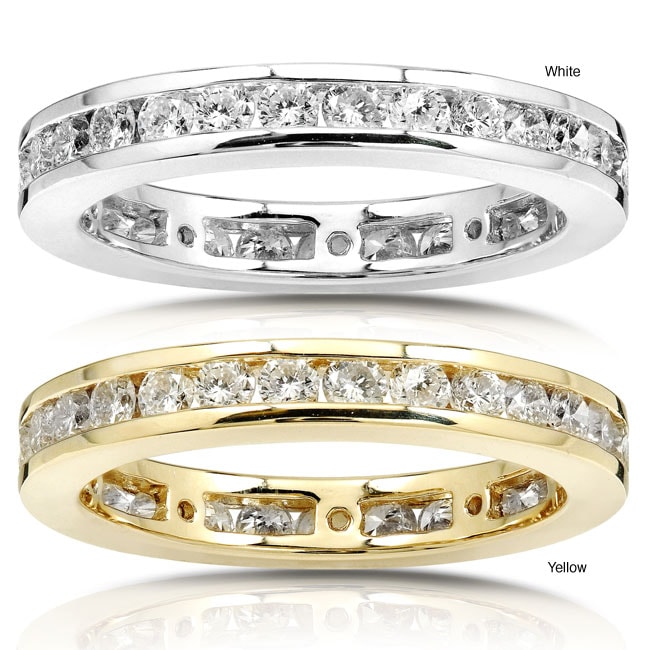 14k Gold 1ct Diamond Channel Set Eternity Ring Today $919.99 4.6 (33