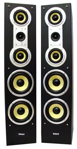 SDAT SB E800 Professional Hi Fi Speaker (Pair)  