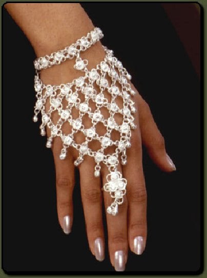 Handcrafted Pure Heart Bracelet and Ring (India)  