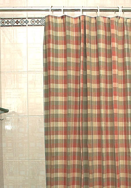 Nantucket Plaid Shower Curtain  