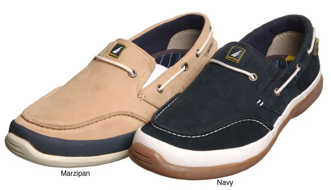 Nautica Bluto Mens Slip on Boat Shoes  