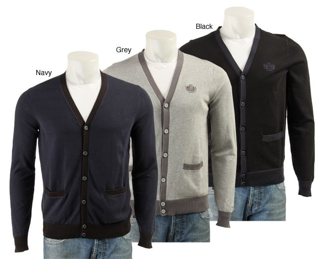 Ben Sherman Mens Charles Button up Cardigan  