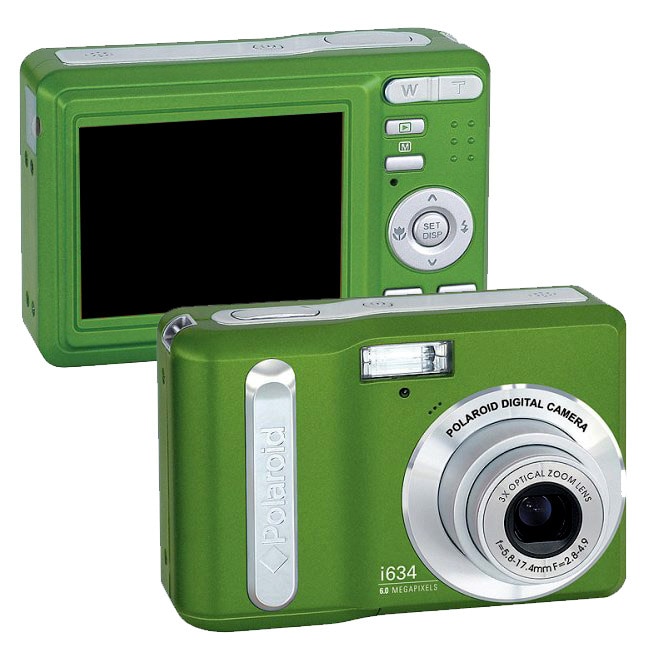 Polaroid i634 Lime Green 6.0MP Digital Camera  