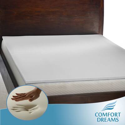 Comfort Dreams 'Mem-Cool' 1-inch Memory Foam Mattress Topper