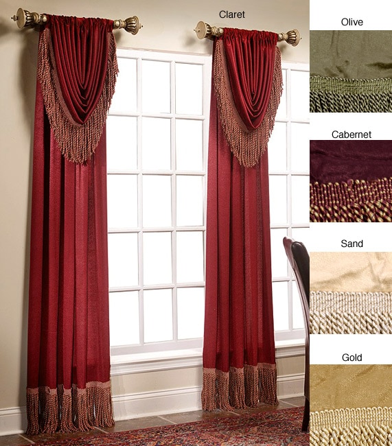 Versailles Curtain Panel Pair (108 in. x 100 in.)