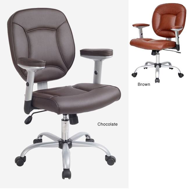 Brown Ergonomic Manager's Office Chair
