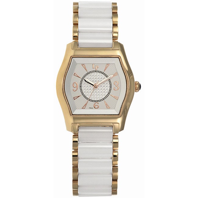 Lucien Piccard Womens White Ceramic Watch  