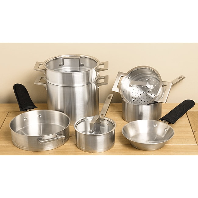 Denmark 10 Piece Stainless Steel Cookware Set Free Shipping Denmark 10 Piece Stainless Steel Cookware Set