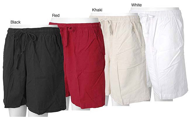 Erika Clothing Women's Elastic Waist Shorts