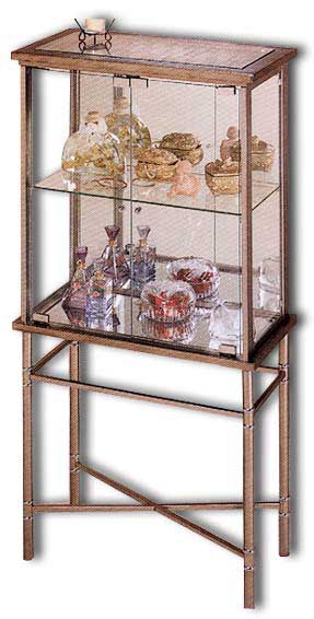 Metal And Gl Curio Cabinet Free Shipping Today Metal And Gl Curio Cabinet