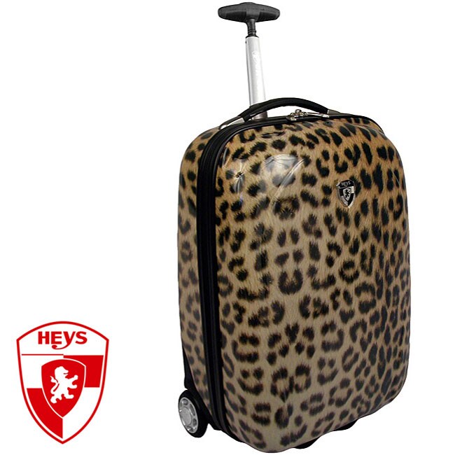 Shop Heys XCase Exotic Leopard 20inch Polycarbonate Carryon Free