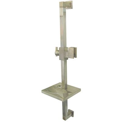 Claremont Brushed Nickel Slide Shower Bar