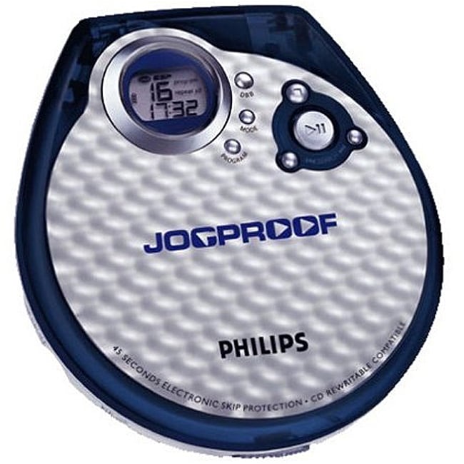 Philips AX3213 3D Jogproof Portable CD Player (Refurbished) Free