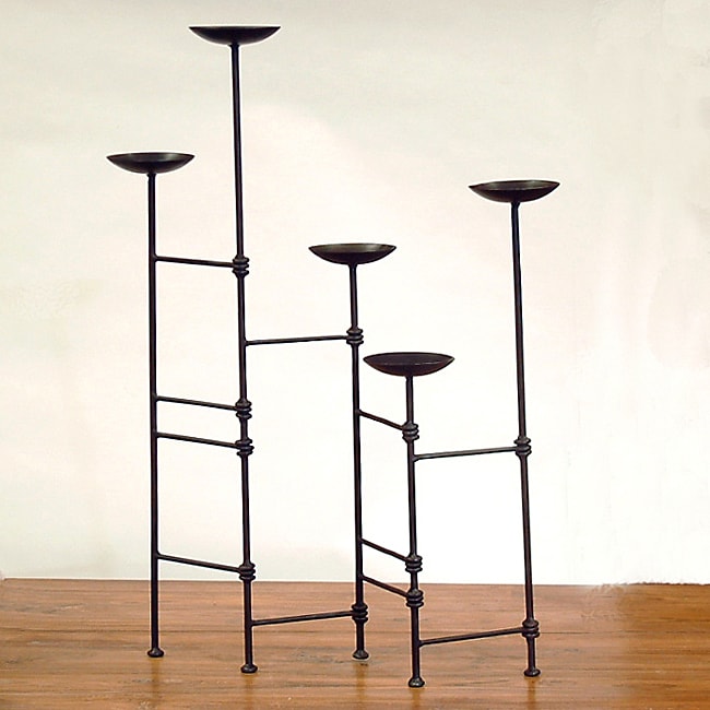 Iron Ladder Candelabra (India)  