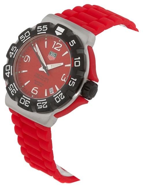 tag heuer formula 1 red face