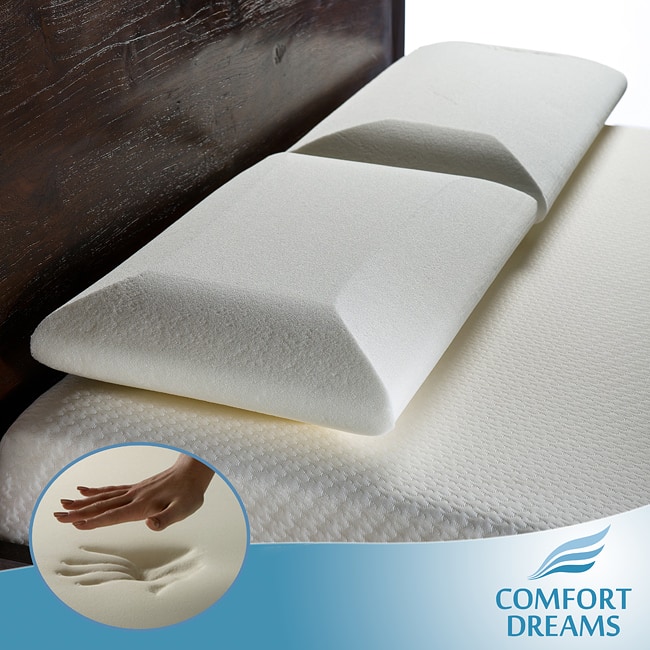 Comfort Dreams Crowned Classic Queen-size Memory Foam Pillows (Set of 2)