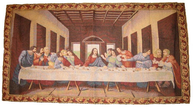 Last Supper II Wall Tapestry  