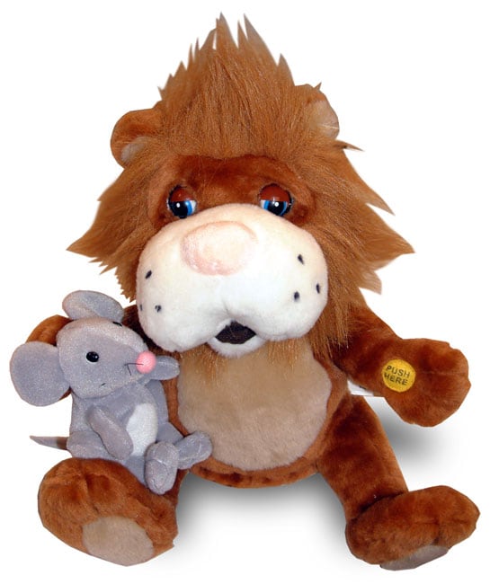 Shop Plush Singing Lion and Mouse - Free Shipping On Orders Over $45 ...