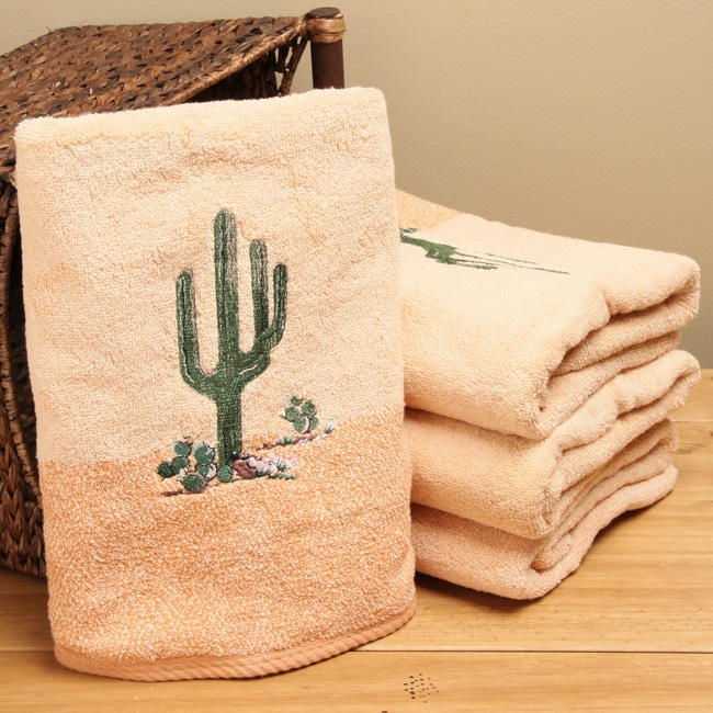 Cactus Bath Towels (Set of 4) Free Shipping On Orders Over 45