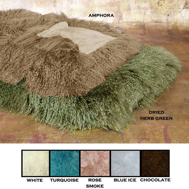 Mongolian Lamb Throw