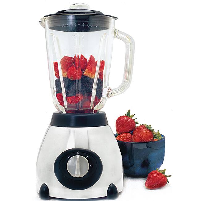 Cyclonic Stainless Steel Glass Jar Blender