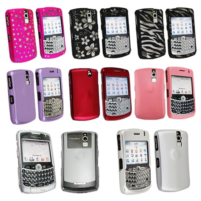 Red Snap on Case for Blackberry Curve 8300  