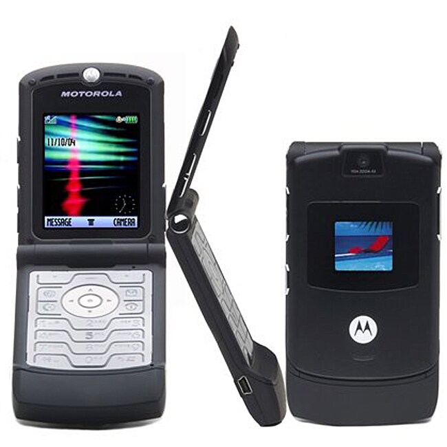 Motorola Razr v3 Unlocked GSM Quadband Cell Phone