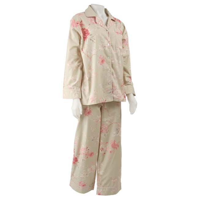 Manon Green/ Pink Womens Pajamas  