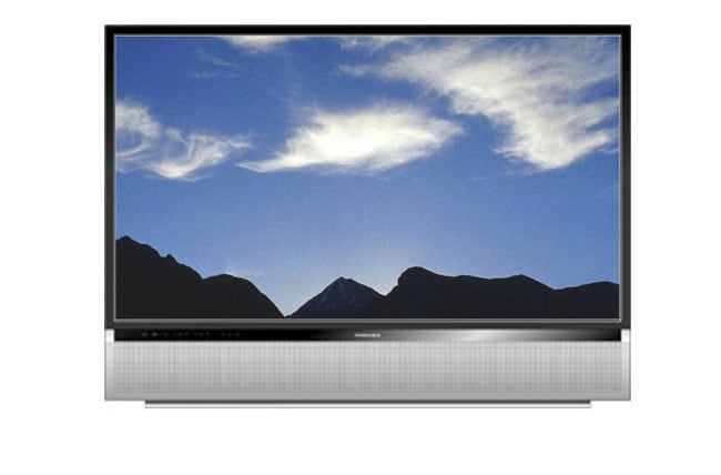Toshiba 44NHM84 44 inch Digital Widescreen DLP TV (Refurbished 