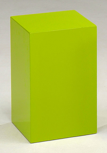 Green Cube Stools/Tables (Set of 2)  