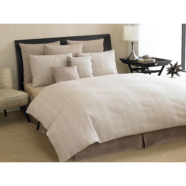 Nicole Miller King Size store Duvet cover and shams