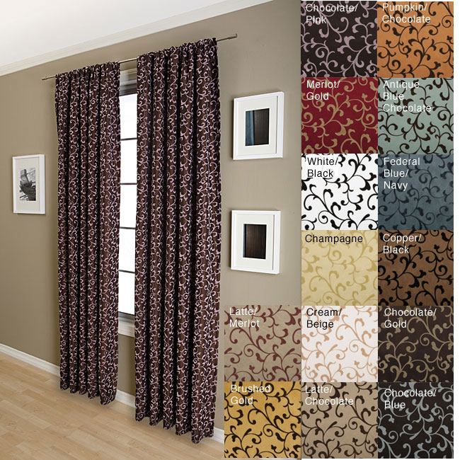 Malta Rod Pocket 120 inch Curtain Panel  